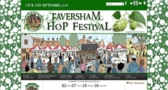 Desktop Screenshot of favershamhopfestival.org